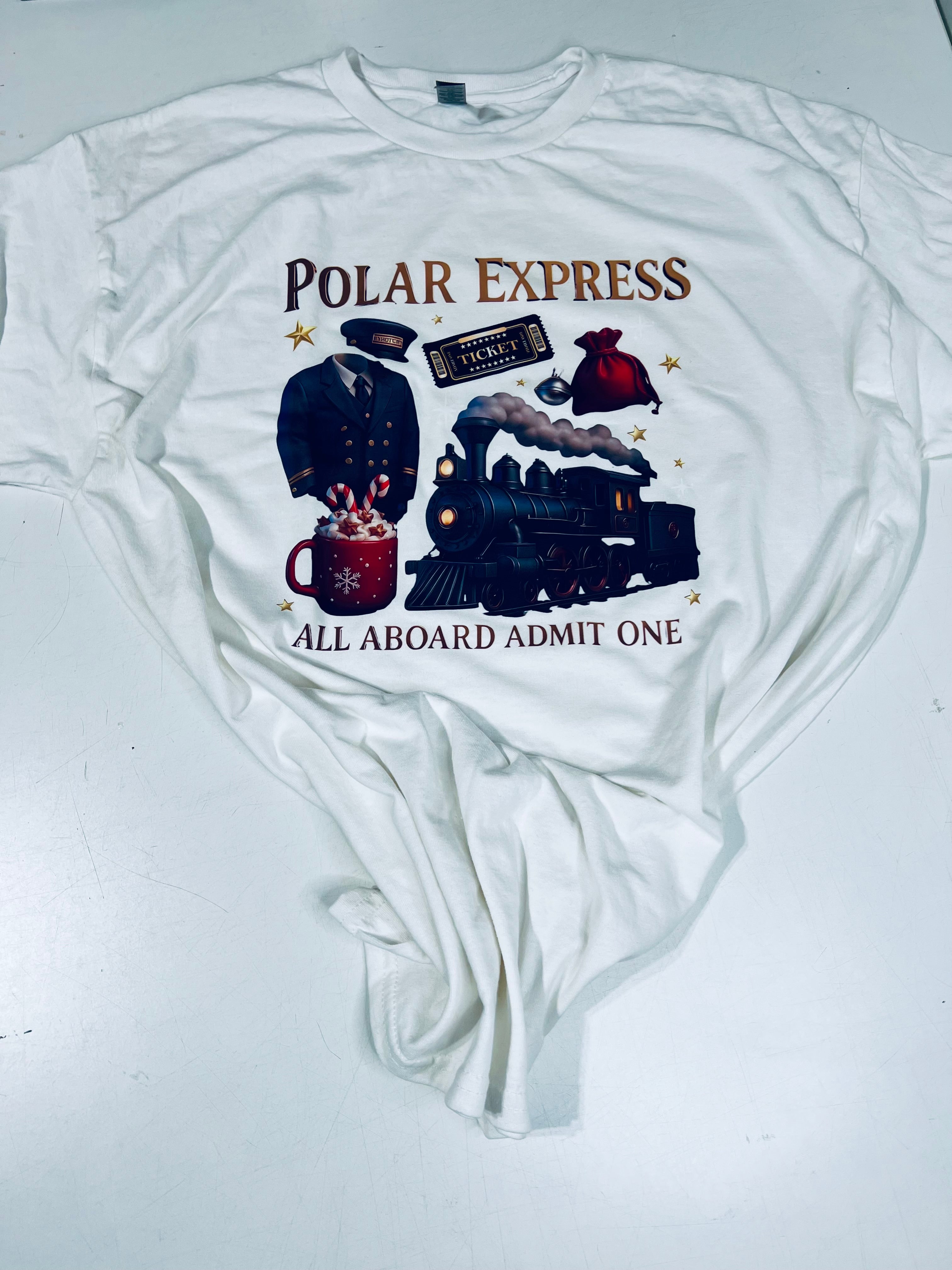 Polar train express shirt Christmas gift