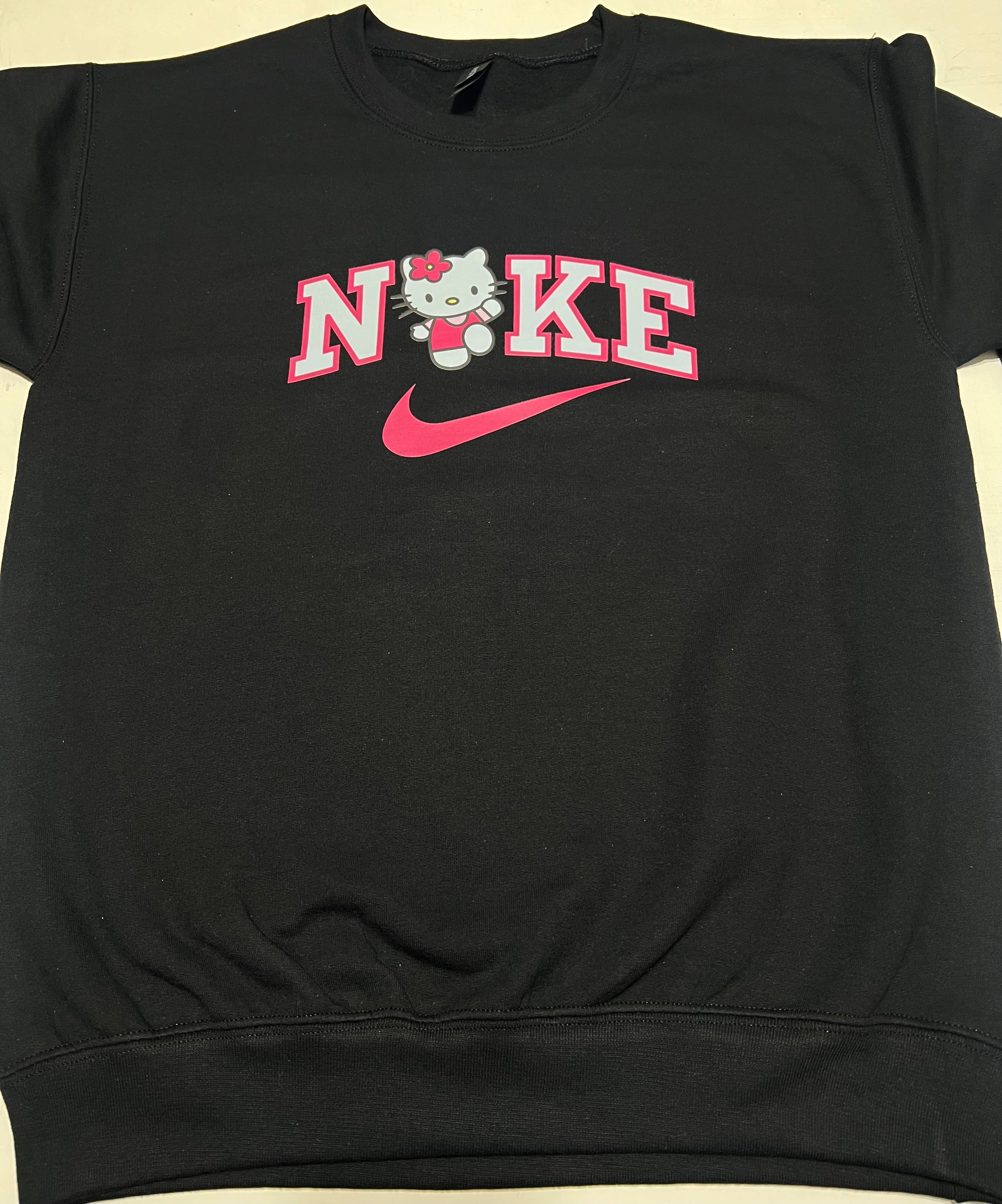 Hello kitty Nike crew neck sweater
