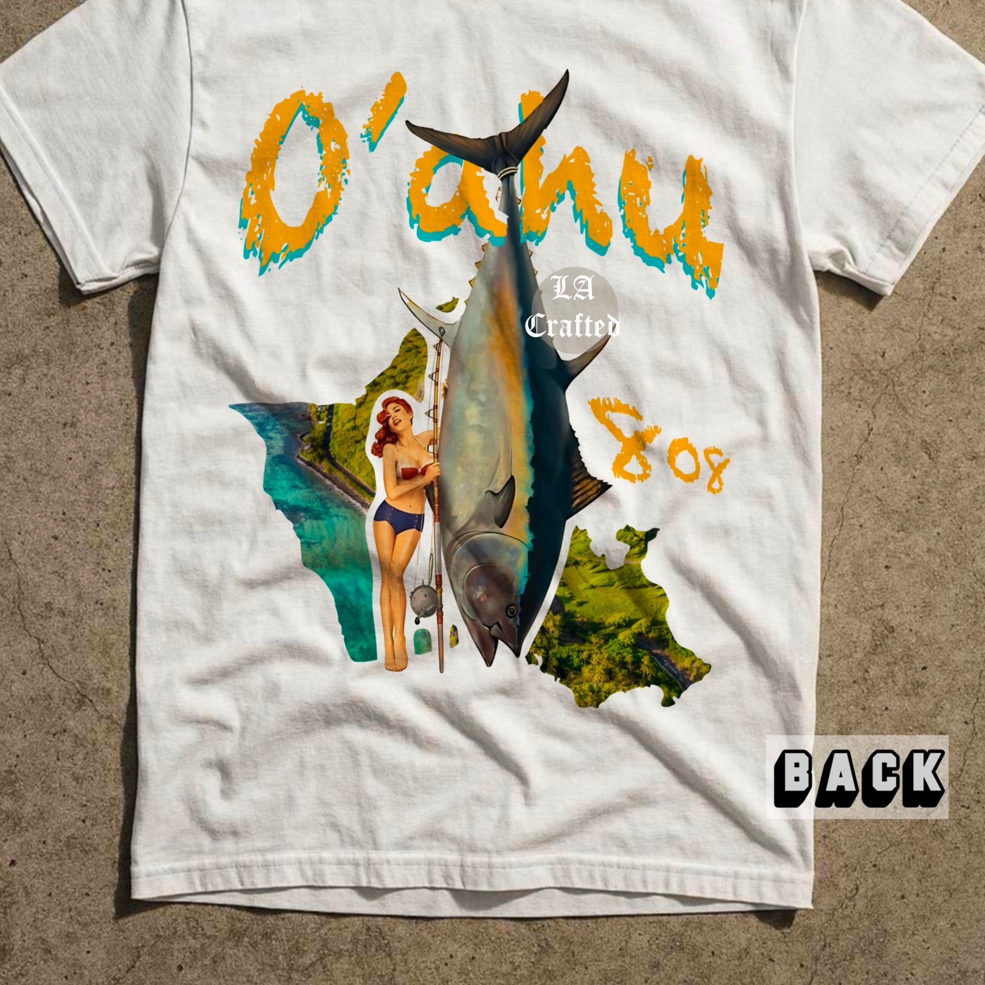 O'ahu 808 Tee